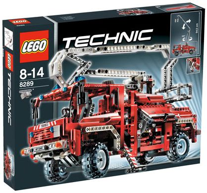 Lego Technic 8289 - Camion de pompiers