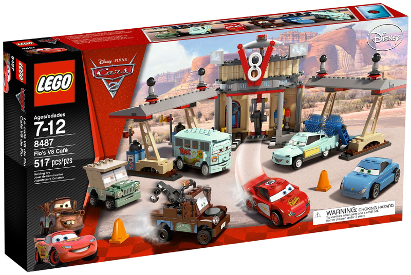LEGO Disney - 8487 - Flo's V8 Café {Café} - USAGÉ / USED