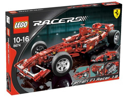 LEGO Technic - 8674 - Ferrari F1 Racer 1:8 - Boîte ouverte/sac scellés
