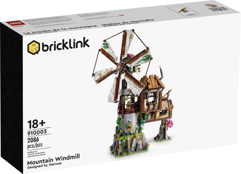 LEGO - Bricklink - 910003 - Moulin à vent de montagne