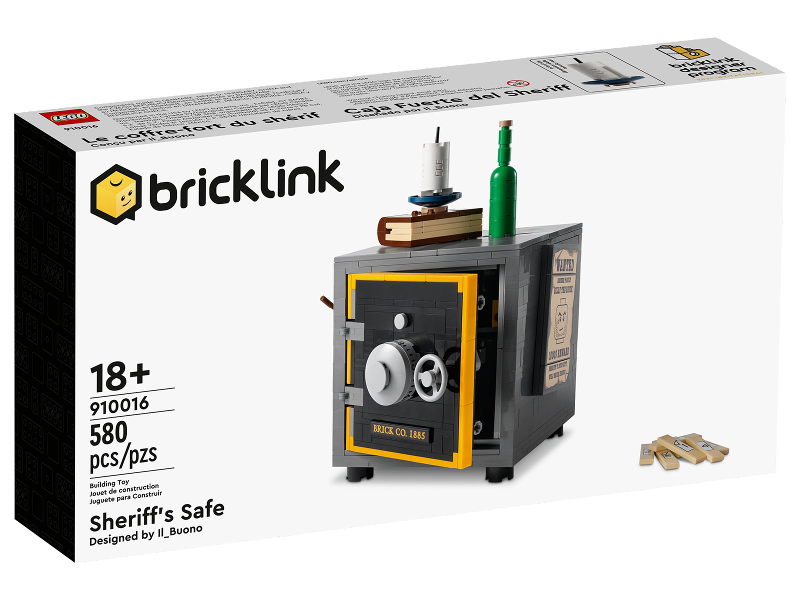 LEGO Bricklink - 910016 - Sheriff’s Safe