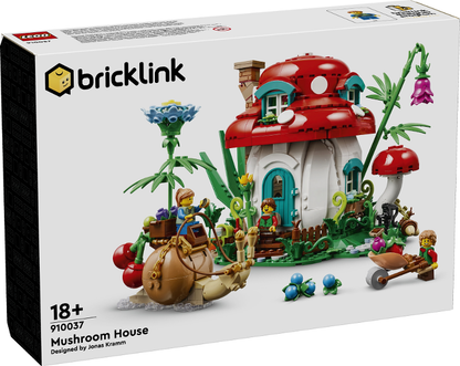 LEGO Bricklink - 910037 - Mushroom House