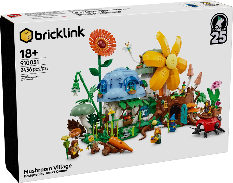 LEGO Bricklink - 910051 - Mushroom Village
