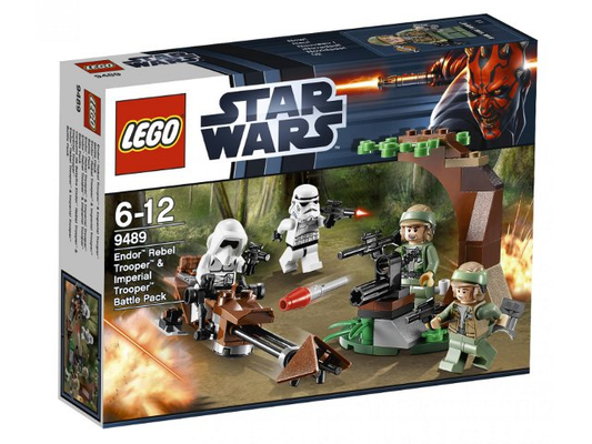LEGO - Star Wars - 9489 - Pack de combat Soldat rebelle d'Endor et Soldat impérial