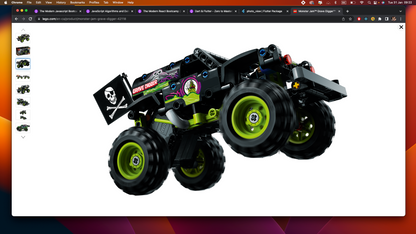 LEGO TECHNIC - 42118 - Monster Jam™ Grave Digger™ UTILISÉ/USAGÉ