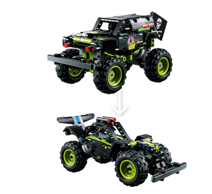 LEGO TECHNIC - 42118 - Monster Jam™ Grave Digger™ UTILISÉ/USAGÉ