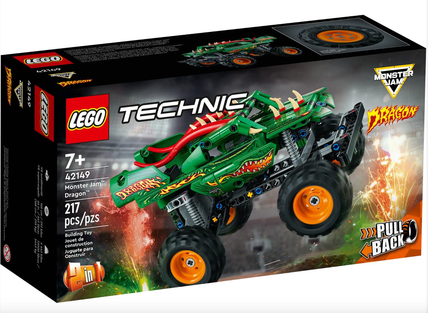 LEGO TECHNIC - 42149 - Monster Jam™ Dragon™
