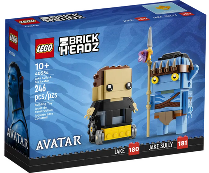 LEGO BrickHeadz - 40554 - Jake Sully & his Avatar
