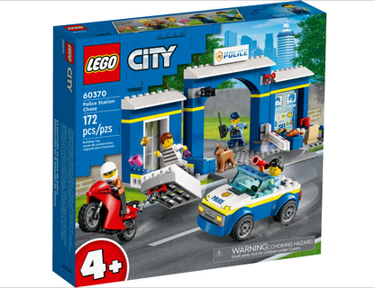 LEGO CITY - 60370 - Poursuite au commissariat de police