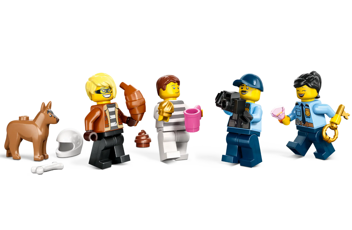 LEGO CITY - 60370 - Poursuite au commissariat de police