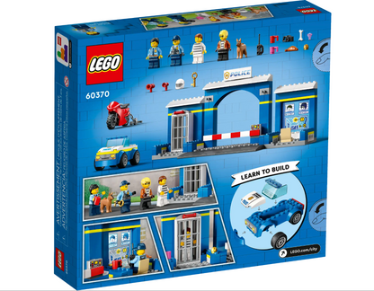 LEGO CITY - 60370 - Poursuite au commissariat de police