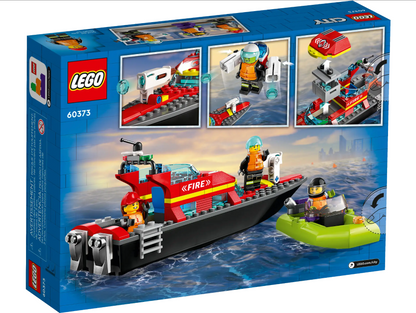 LEGO CITY - 60373 - Fire Rescue Boat