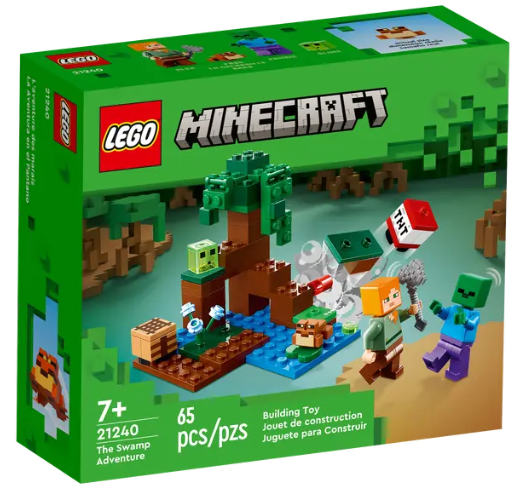 LEGO Minecraft - 21240 - L'aventure dans les marais