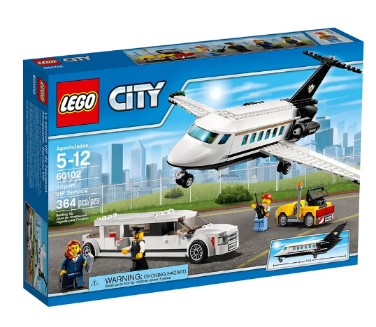 LEGO City - 60102 - Service VIP de l'aéroport - USAGÉ / USAGÉ