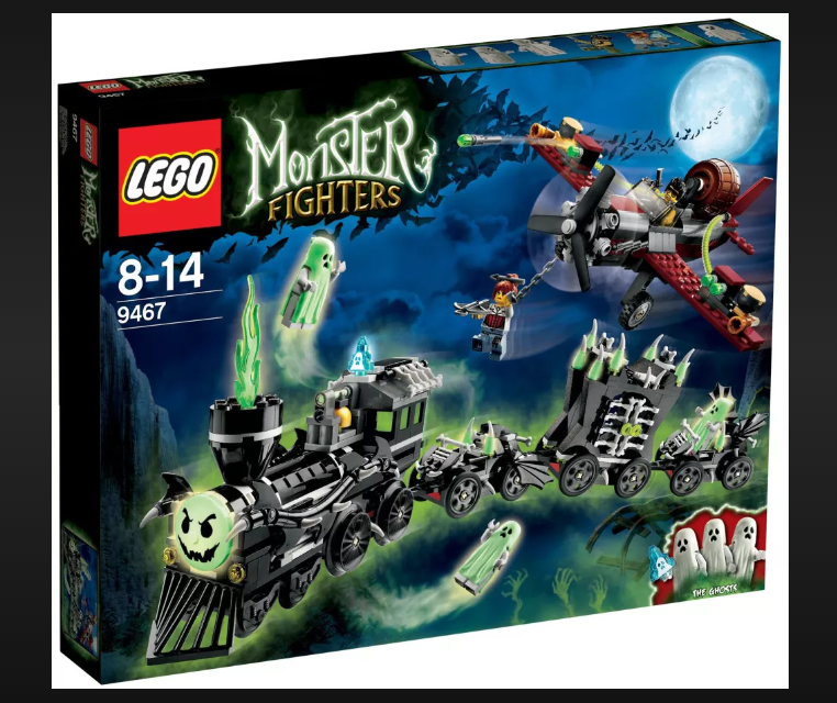 LEGO Monster Fighters - 9467 - Le train fantôme - USAGÉ / USED