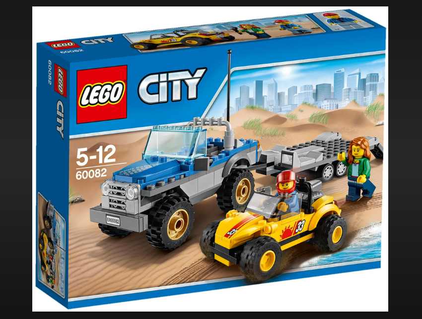 LEGO City - 60082 - Remorque Dune Buggy - USAGÉ / USED