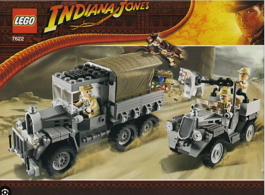 LEGO Indiana Jones - 7622 - La course au trésor volé - USAGÉ / USED