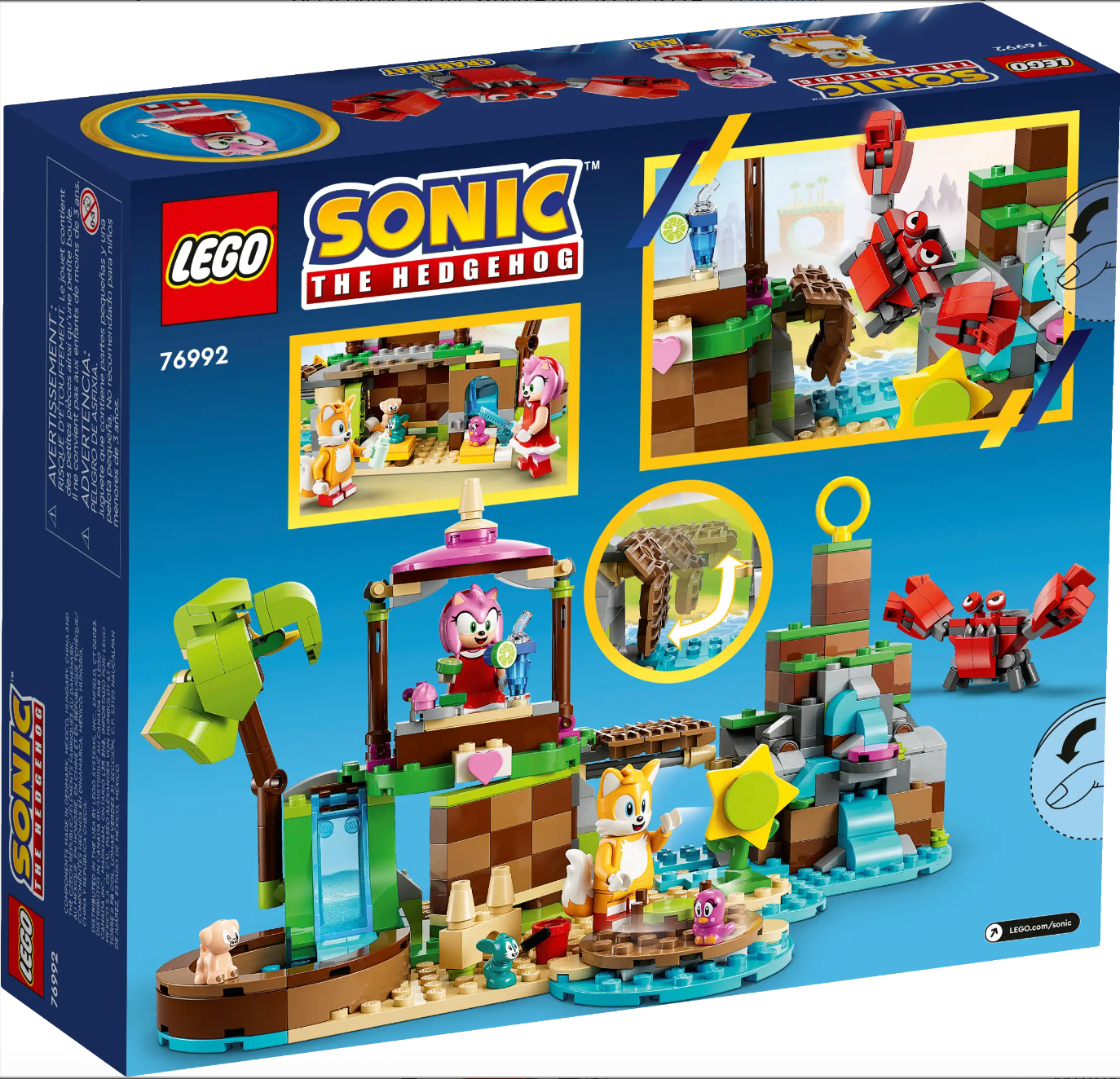 LEGO SONIC - 76992 - Amy's Animal Rescue Island