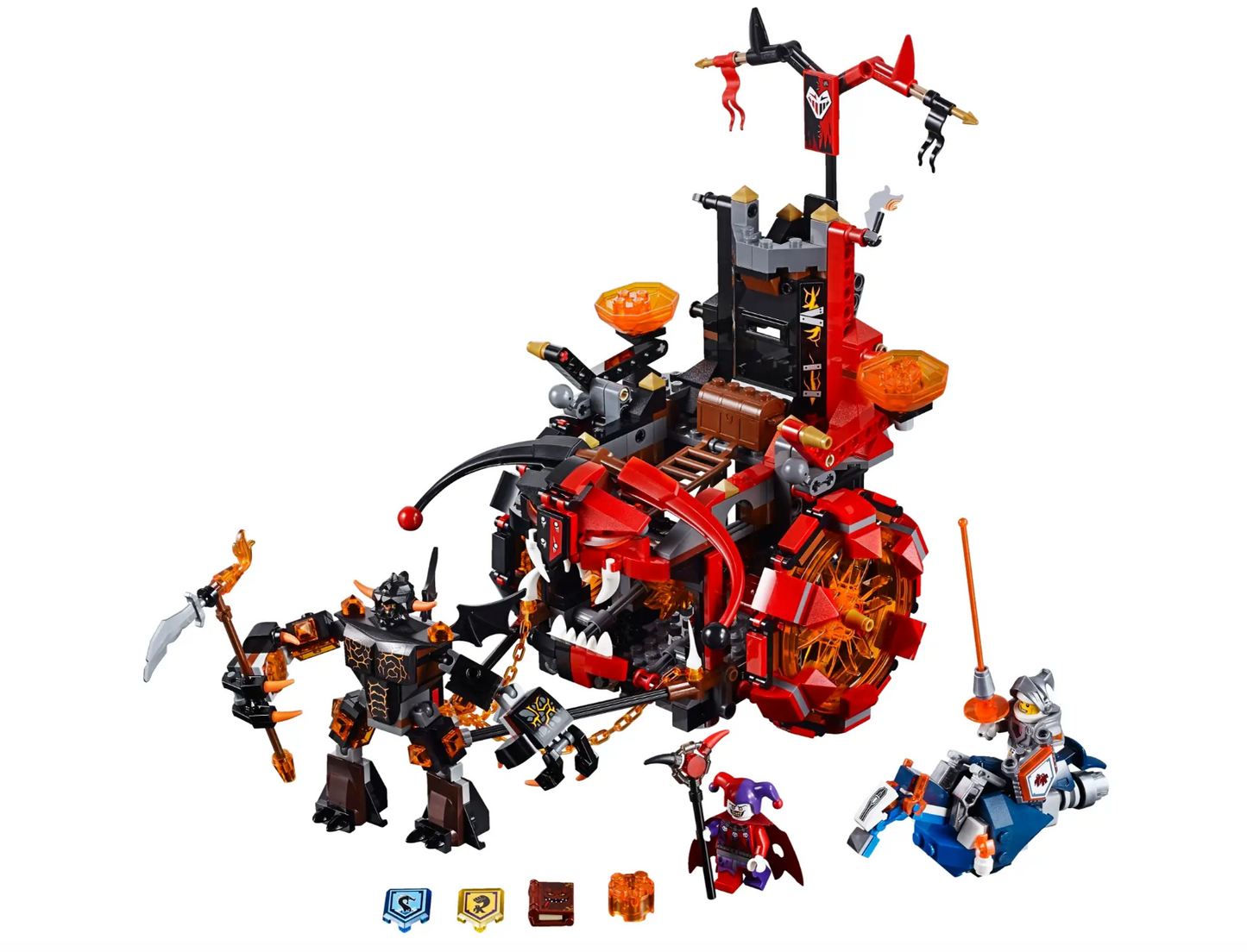 LEGO NEXO KNIGHTS - 70316 - Jestro’s Evil Mobile - BOITE OUVERTE SACS SCELLÉS