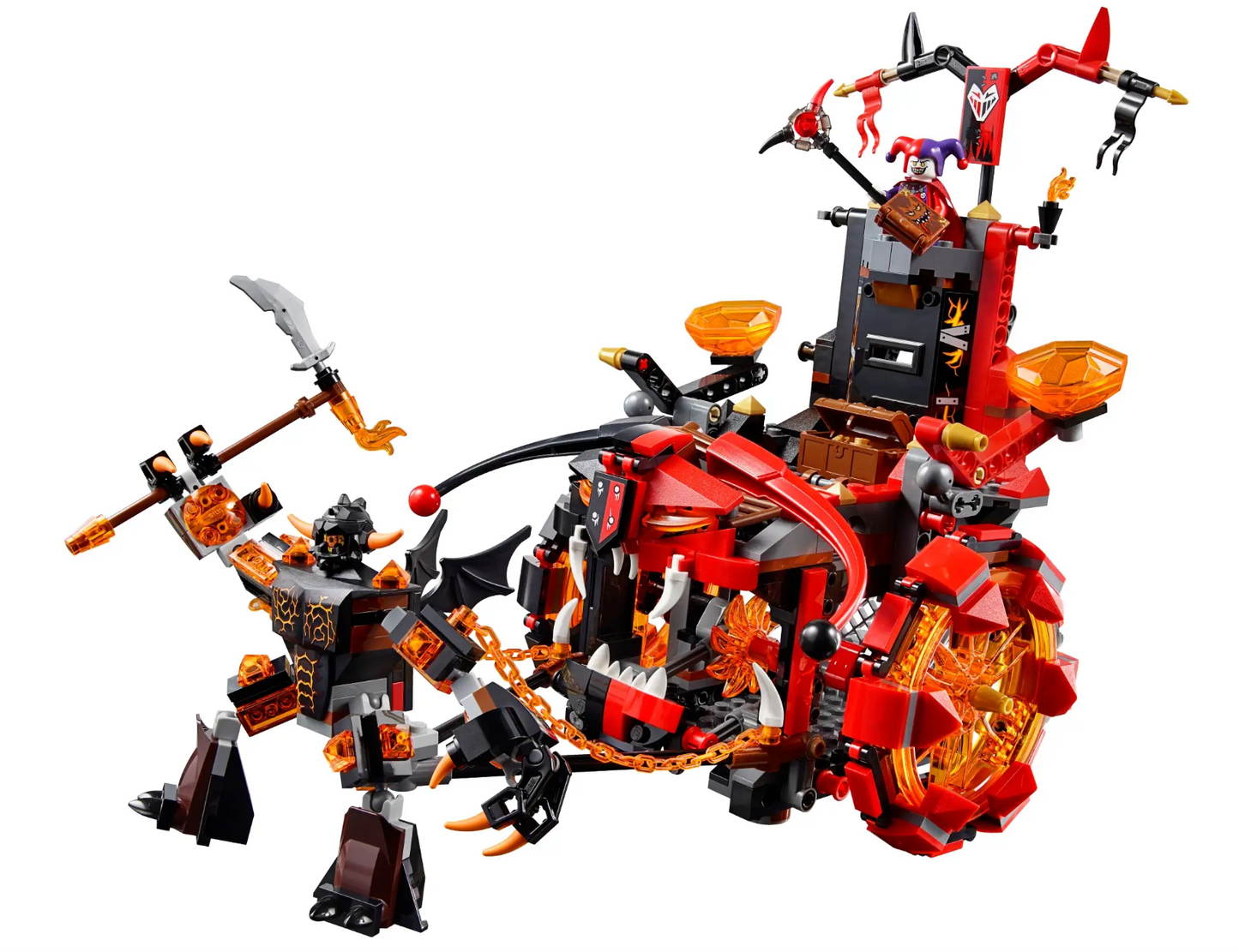 LEGO NEXO KNIGHTS - 70316 - Jestro’s Evil Mobile - BOITE OUVERTE SACS SCELLÉS