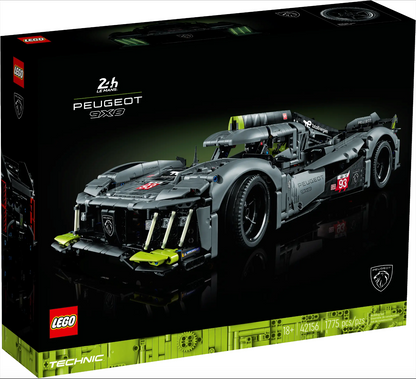 LEGO Technic - 42156 - Hypercar hybride PEUGEOT 9X8 24H du Mans