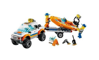 LEGO CITY - 60012 - 4X4 et bateau de plongée