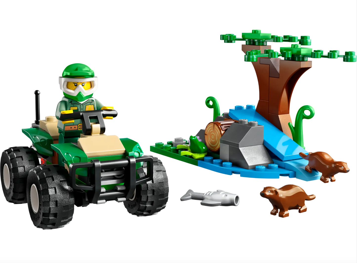 LEGO CITY - 60394 - Habitat du VTT et de la loutre