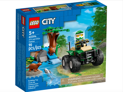 LEGO CITY - 60394 - Habitat du VTT et de la loutre