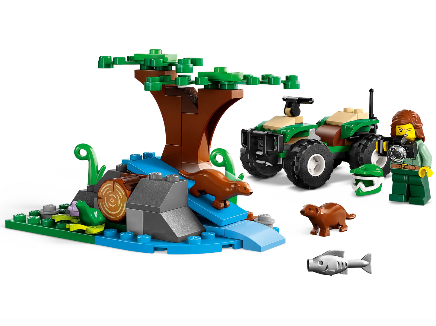 LEGO CITY - 60394 - Habitat du VTT et de la loutre