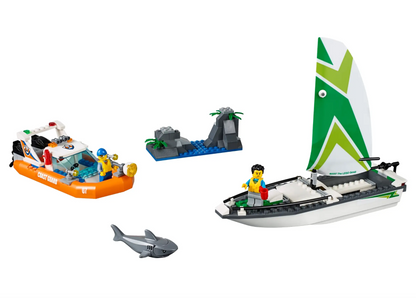 LEGO CITY - 60168 - Le sauvetage en voilier