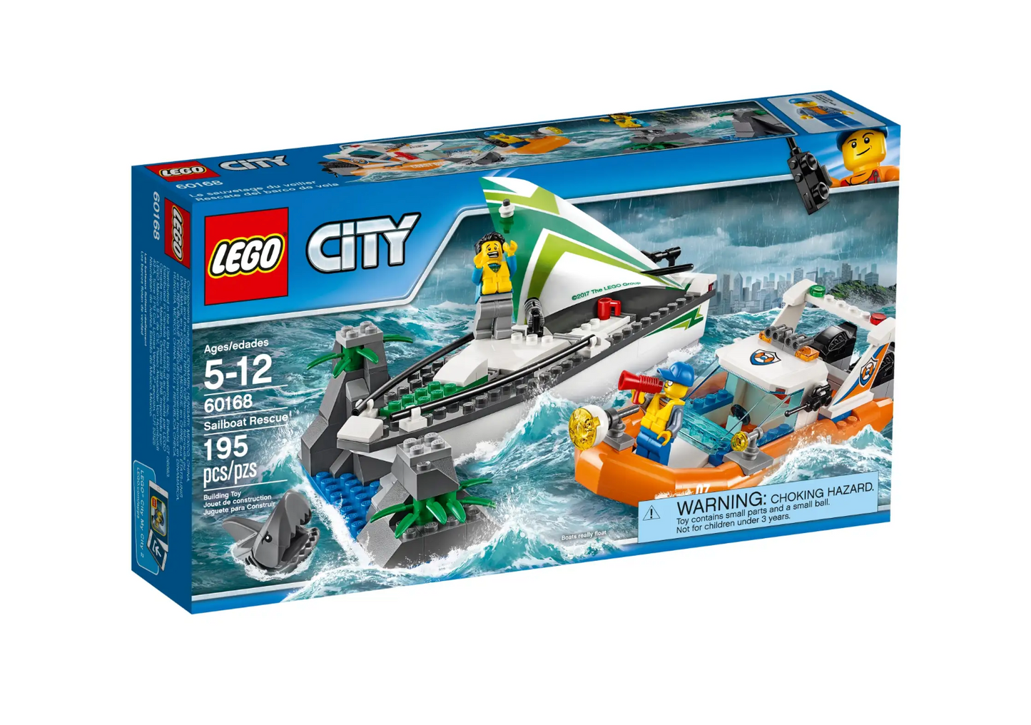 LEGO CITY - 60168 - Le sauvetage en voilier