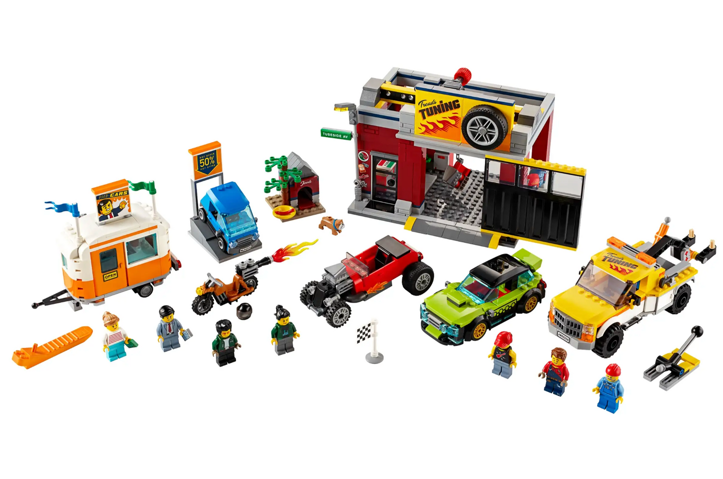 LEGO CITY - 60258 - Tuning Workshop