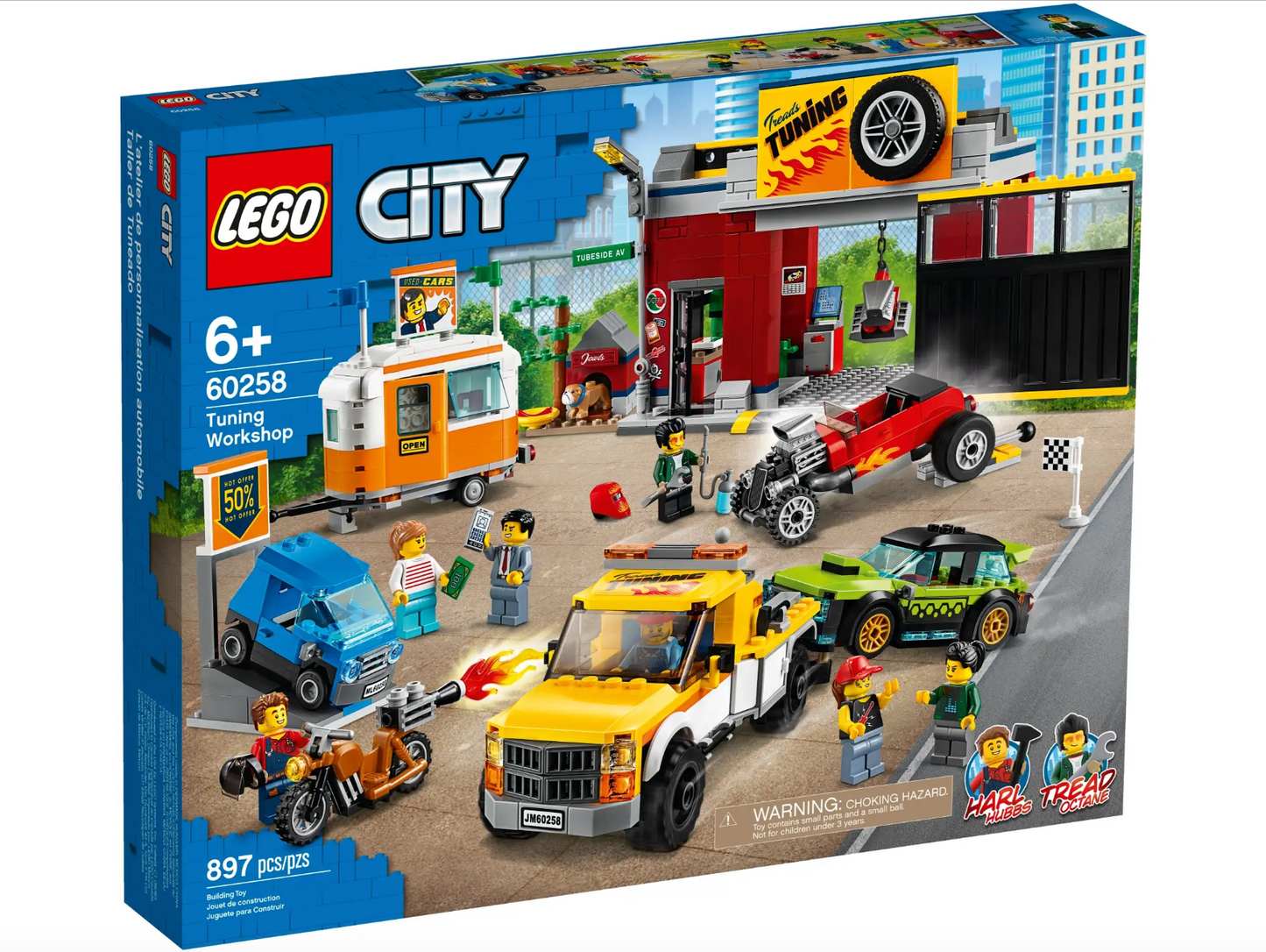 LEGO CITY - 60258 - Tuning Workshop