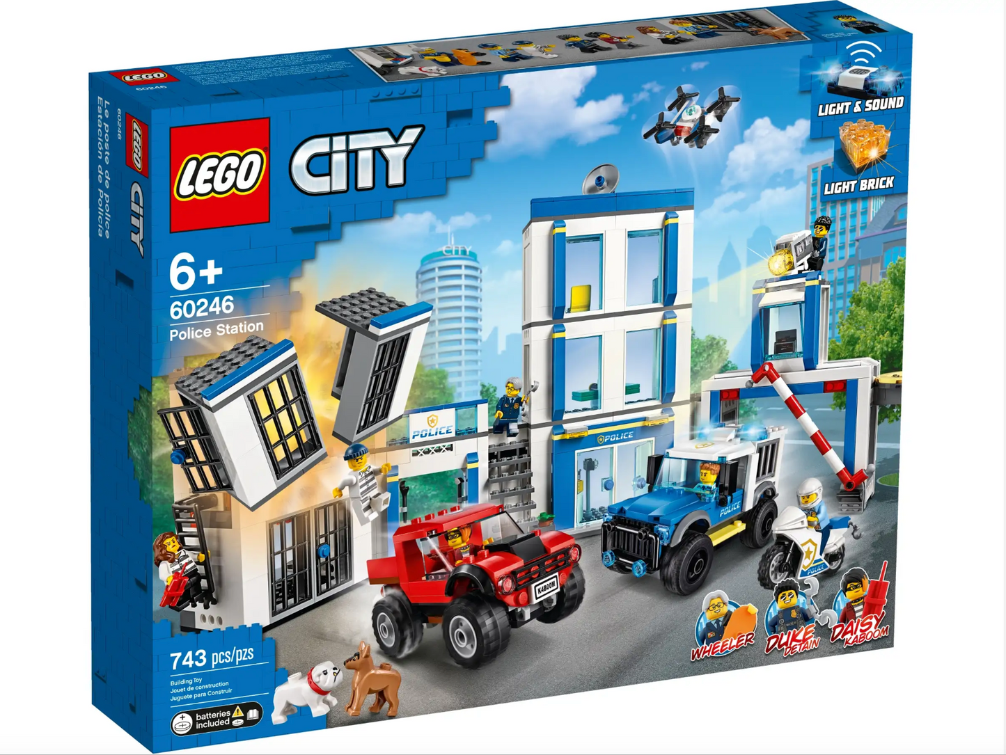 LEGO CITY - 60246 - Le commissariat de police