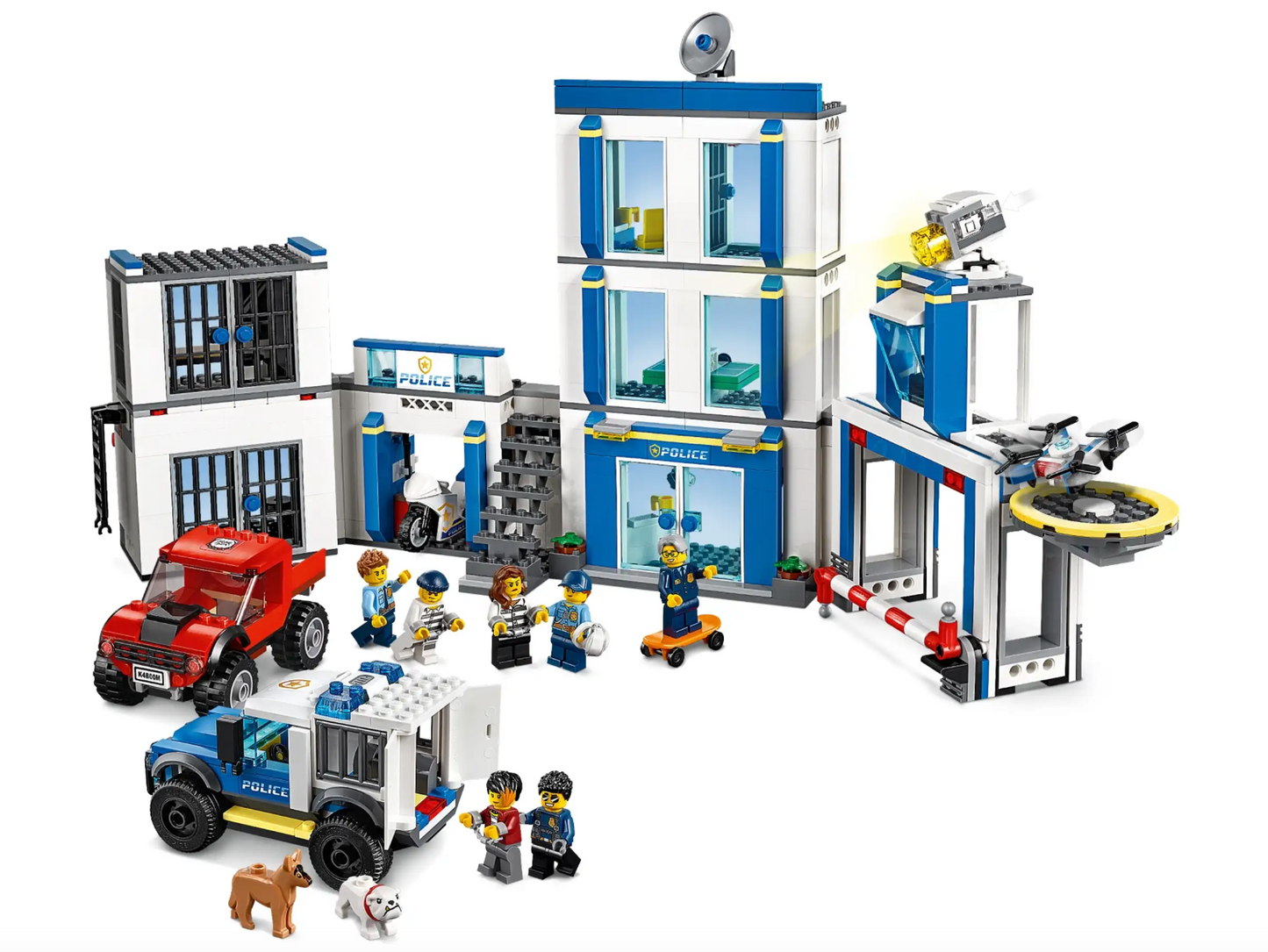 LEGO CITY - 60246 - Le commissariat de police