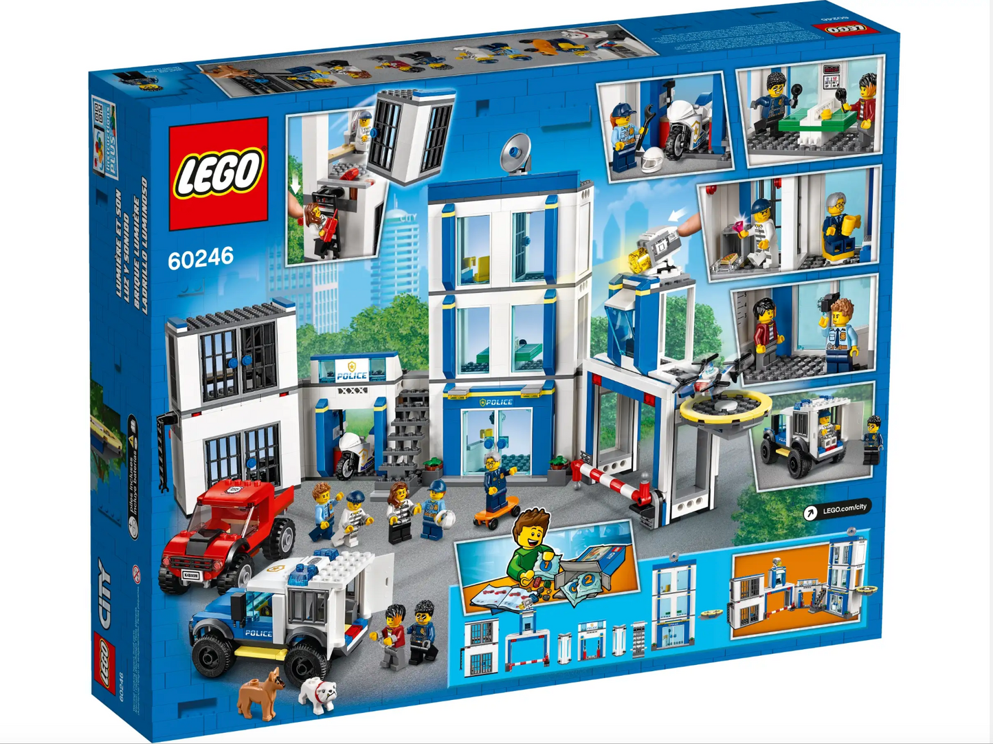 LEGO CITY - 60246 - Le commissariat de police