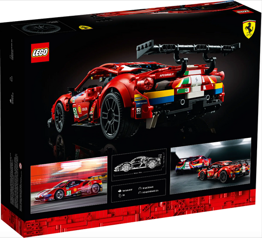 LEGO TECHNIC - 42125 - Ferrari 488 GTE "AF Corse #51"