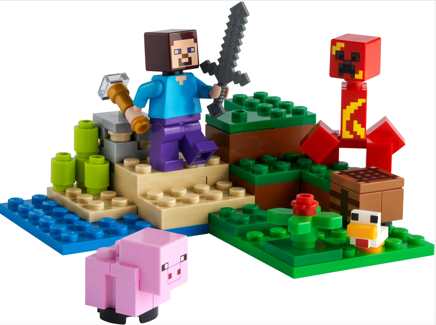 LEGO MINECRAFT - 21177 - L'embuscade des Creepers