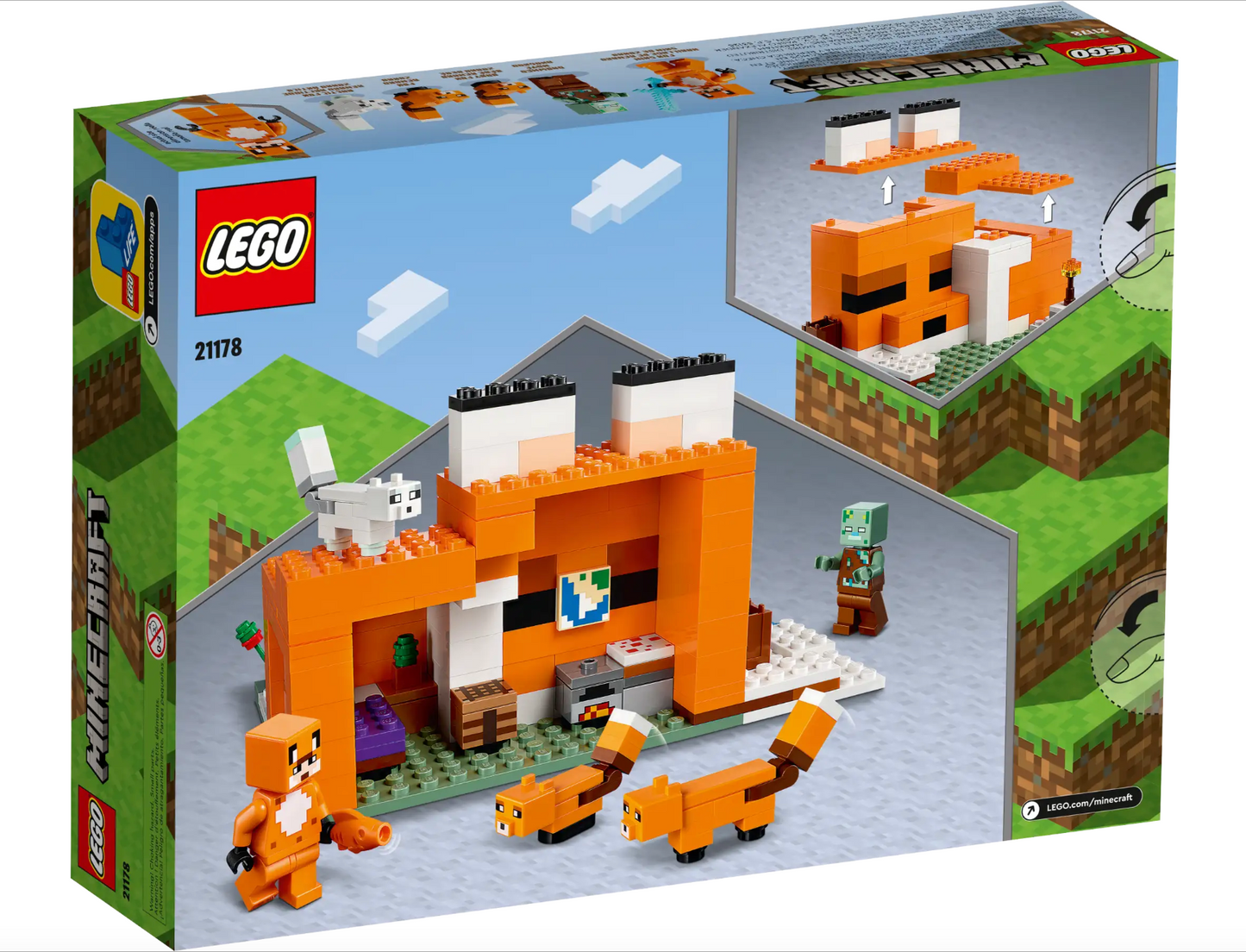 LEGO MINECRAFT - 21178 - La Loge du Renard