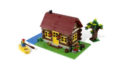 LEGO CREATOR - 5766 - Cabane en rondins USAGÉ / USED