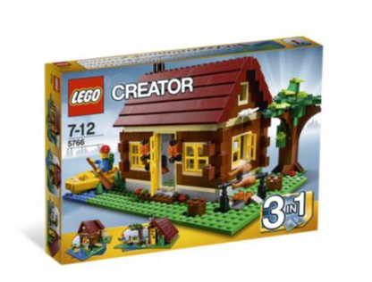 LEGO CREATOR - 5766 - Cabane en rondins USAGÉ / USED