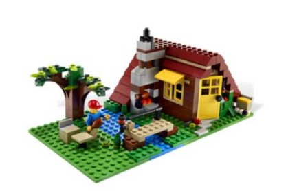 LEGO CREATOR - 5766 - Cabane en rondins USAGÉ / USED