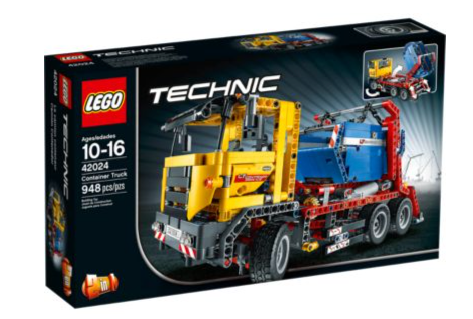 LEGO TECHNIC - 42024 - Container Truck USAGÉ / USED – Cards and Bricks