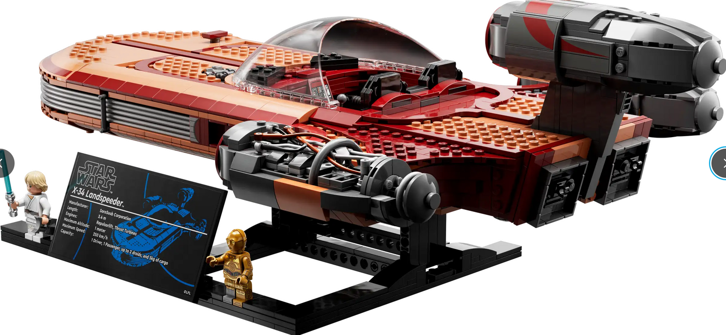 LEGO Star Wars - 75341 - Le Landspeeder™ de Luke Skywalker - USAGÉ / USED