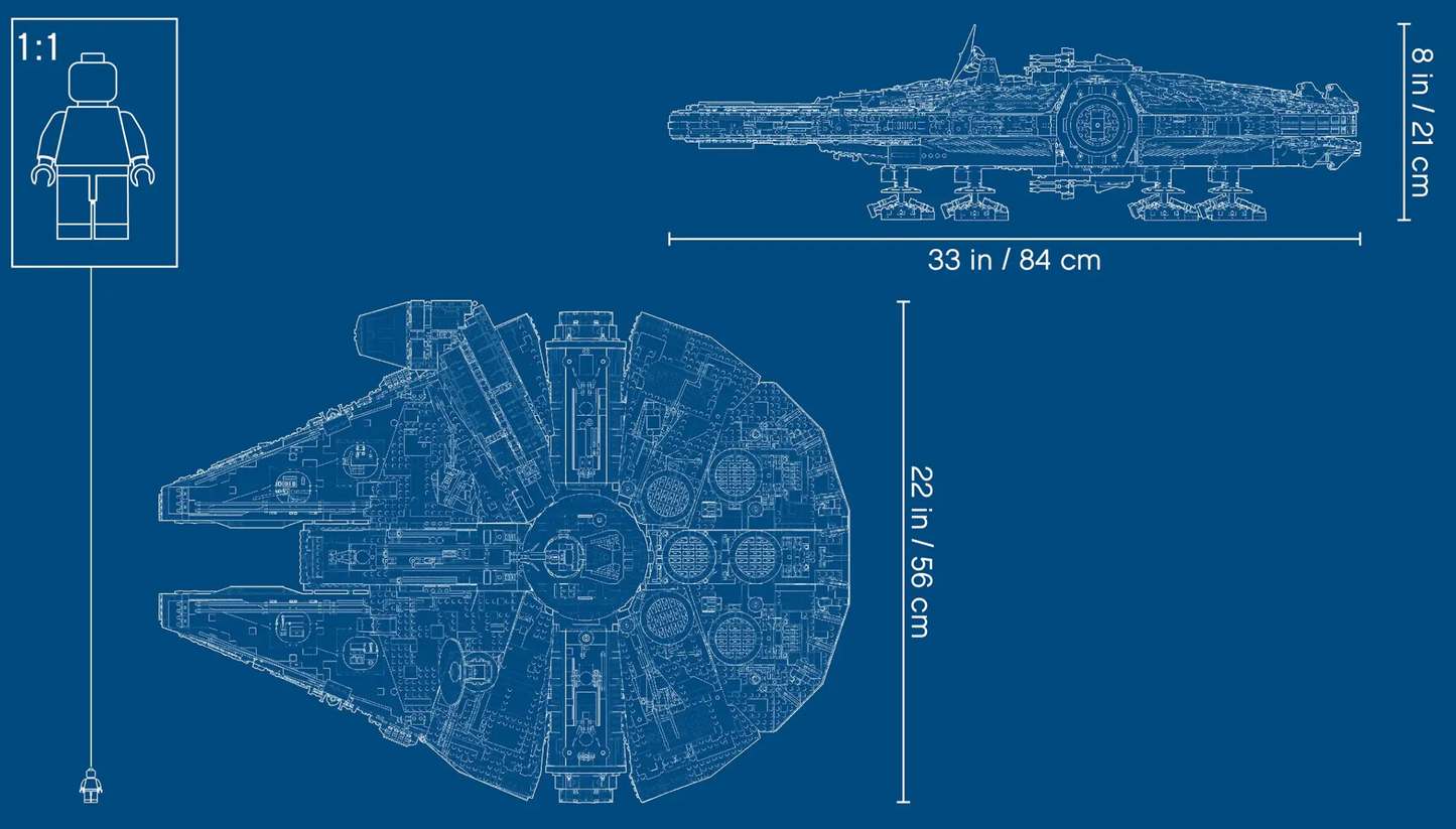 LEGO Star Wars - 75192 - Faucon Millenium™ - USAGÉ / USED