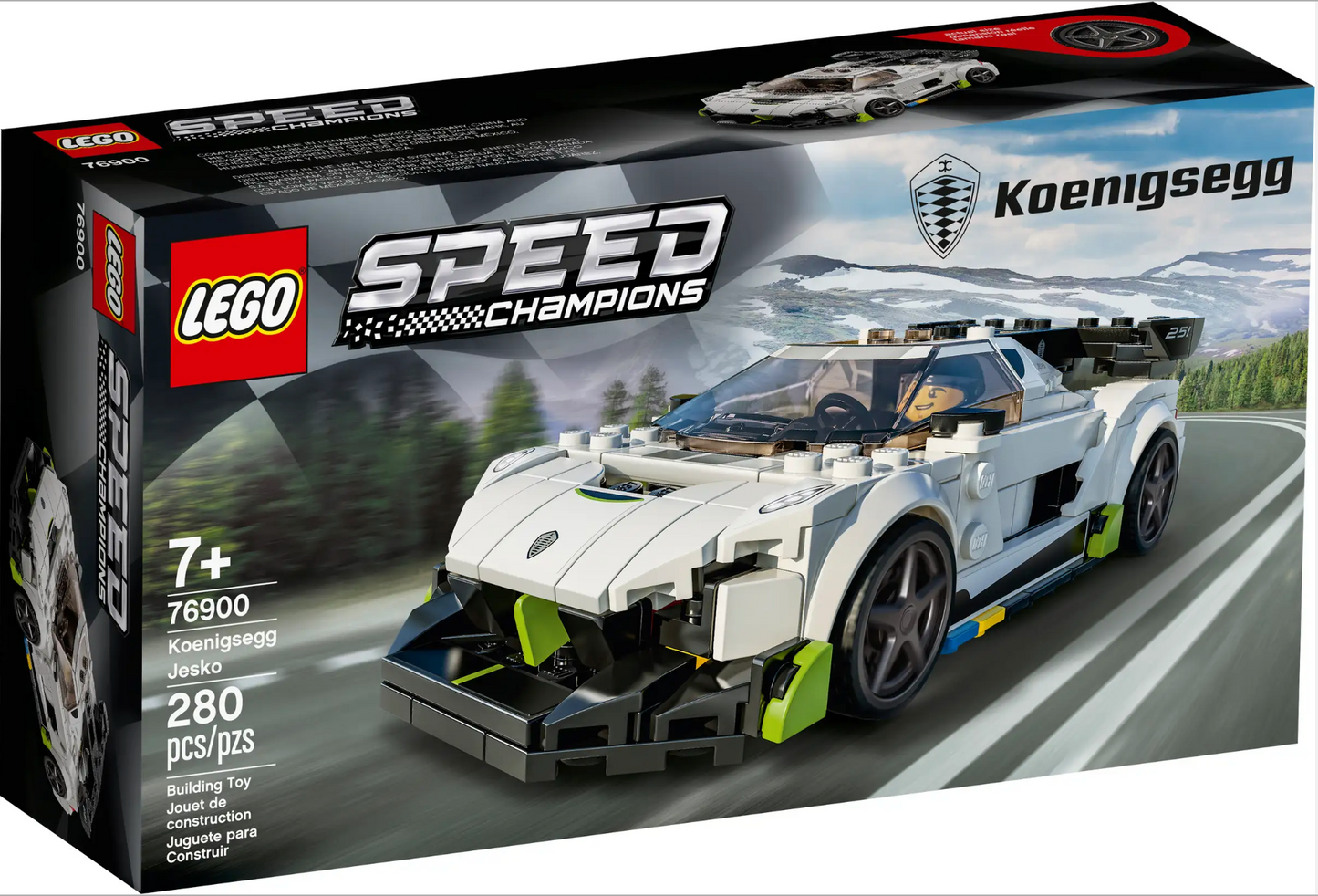 LEGO Speed ​​Champion - 76900 - Koenigsegg Jesko - D'OCCASION / USAGÉ