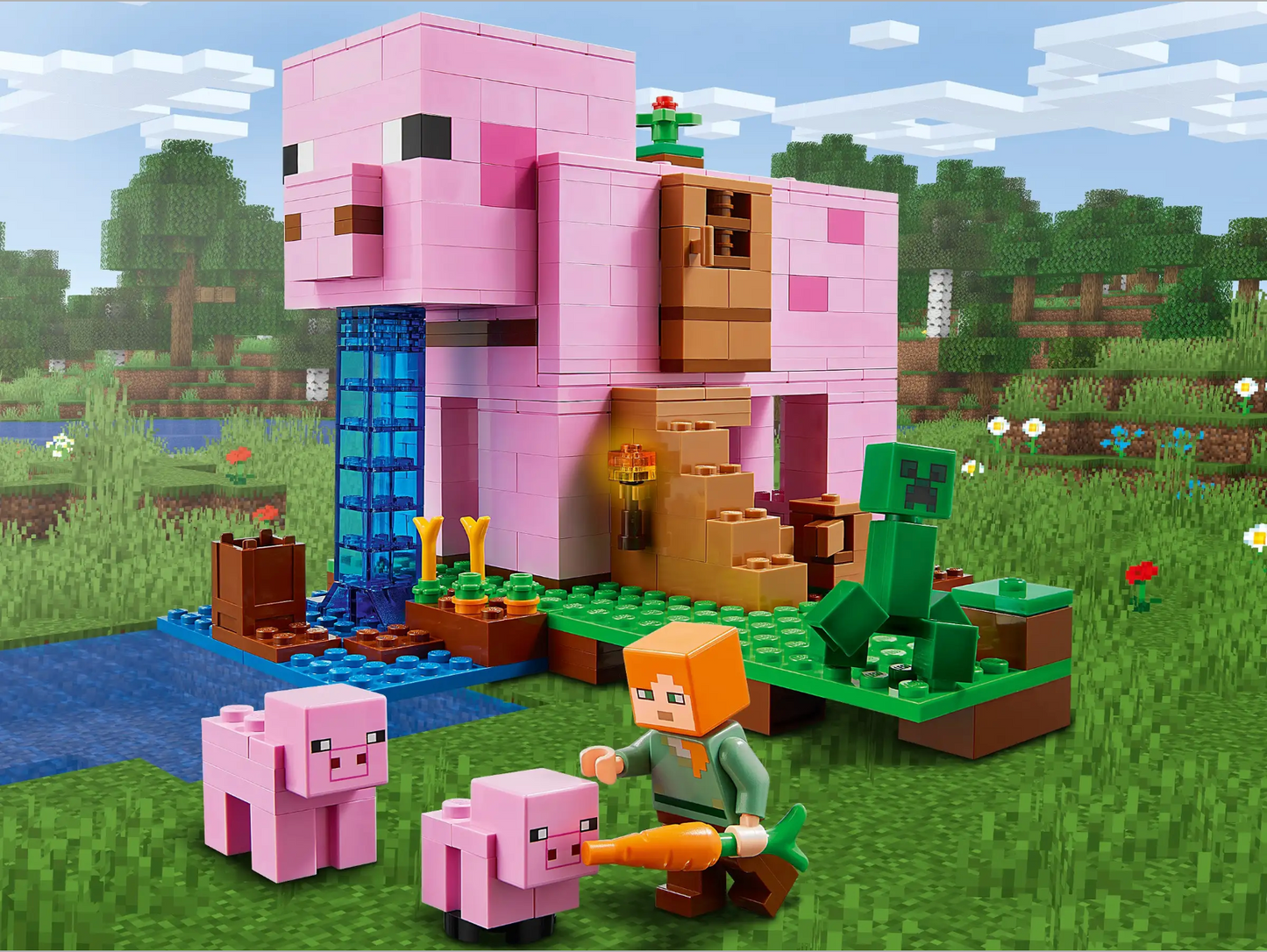 LEGO Minecraft - 21170 - La maison du cochon OCCASION / USAGÉ