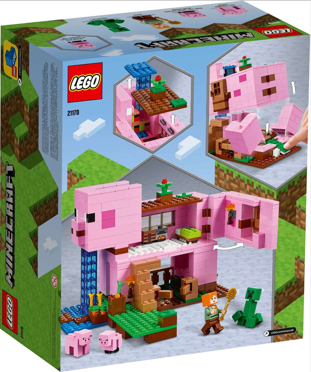 LEGO Minecraft - 21170 - La maison du cochon OCCASION / USAGÉ