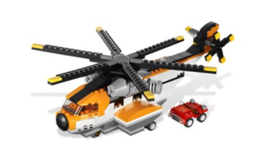 LEGO Creator - 7345 - Hélicoptère de transport USED / USAGÉ