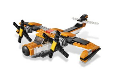 LEGO Creator - 7345 - Hélicoptère de transport USED / USAGÉ
